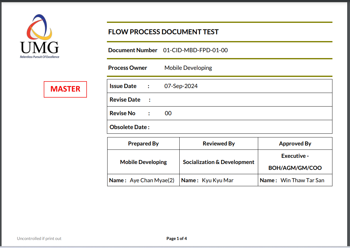 CID - User Manual App