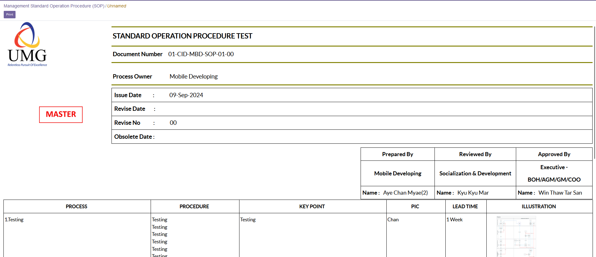 CID - User Manual App