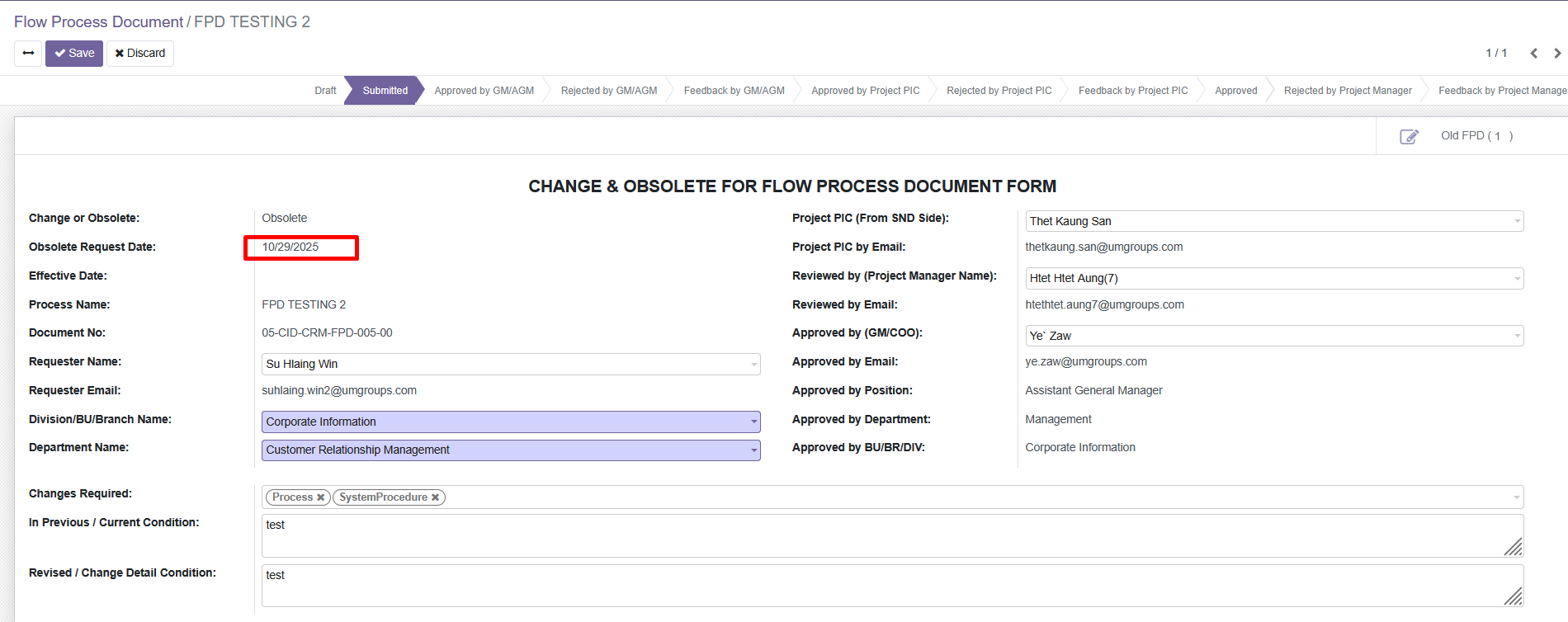 CID - User Manual App